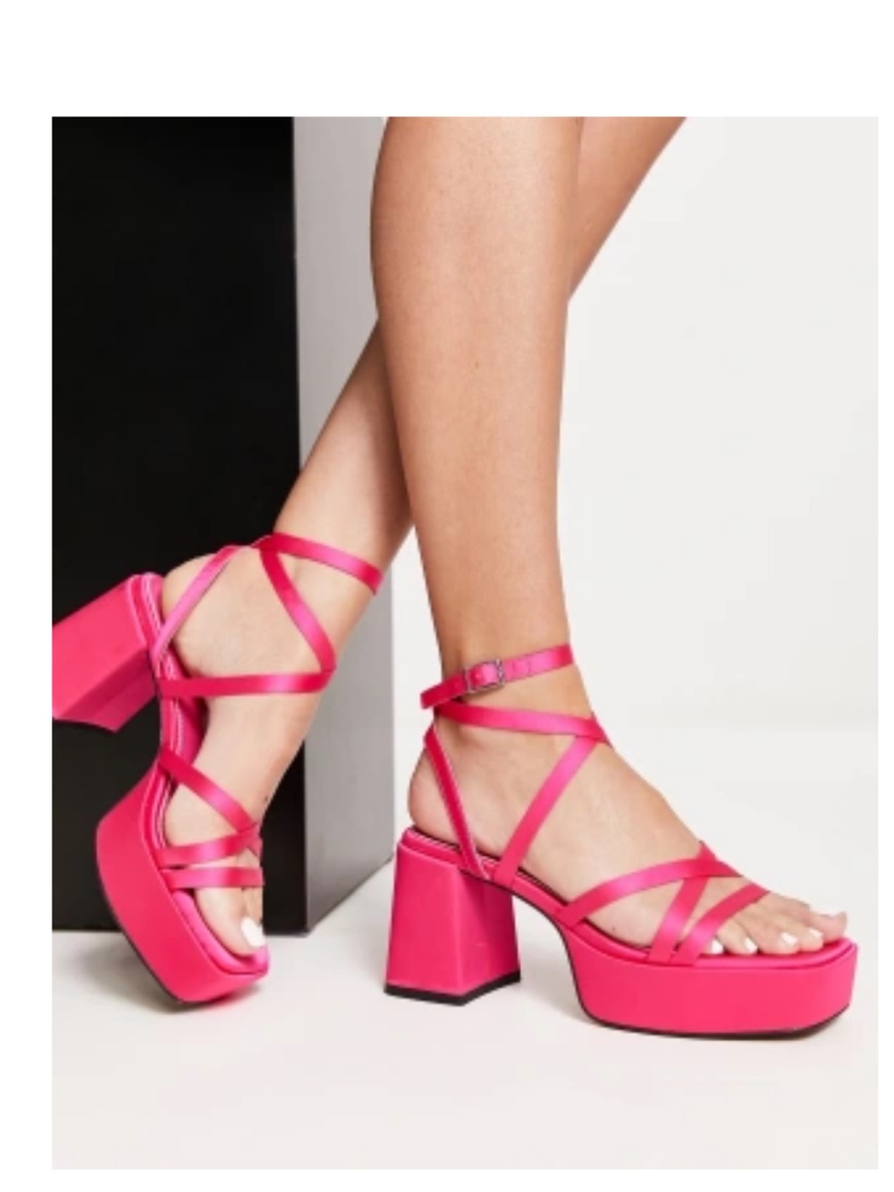 ASOS Hutton Strappy Platform